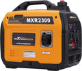 generador, maXpeedingrods, Electrico Gasolina 2300W Pico Inverter Silencioso Portátil de Emergencia, AC, DC para Camping Autocaravan Apagon