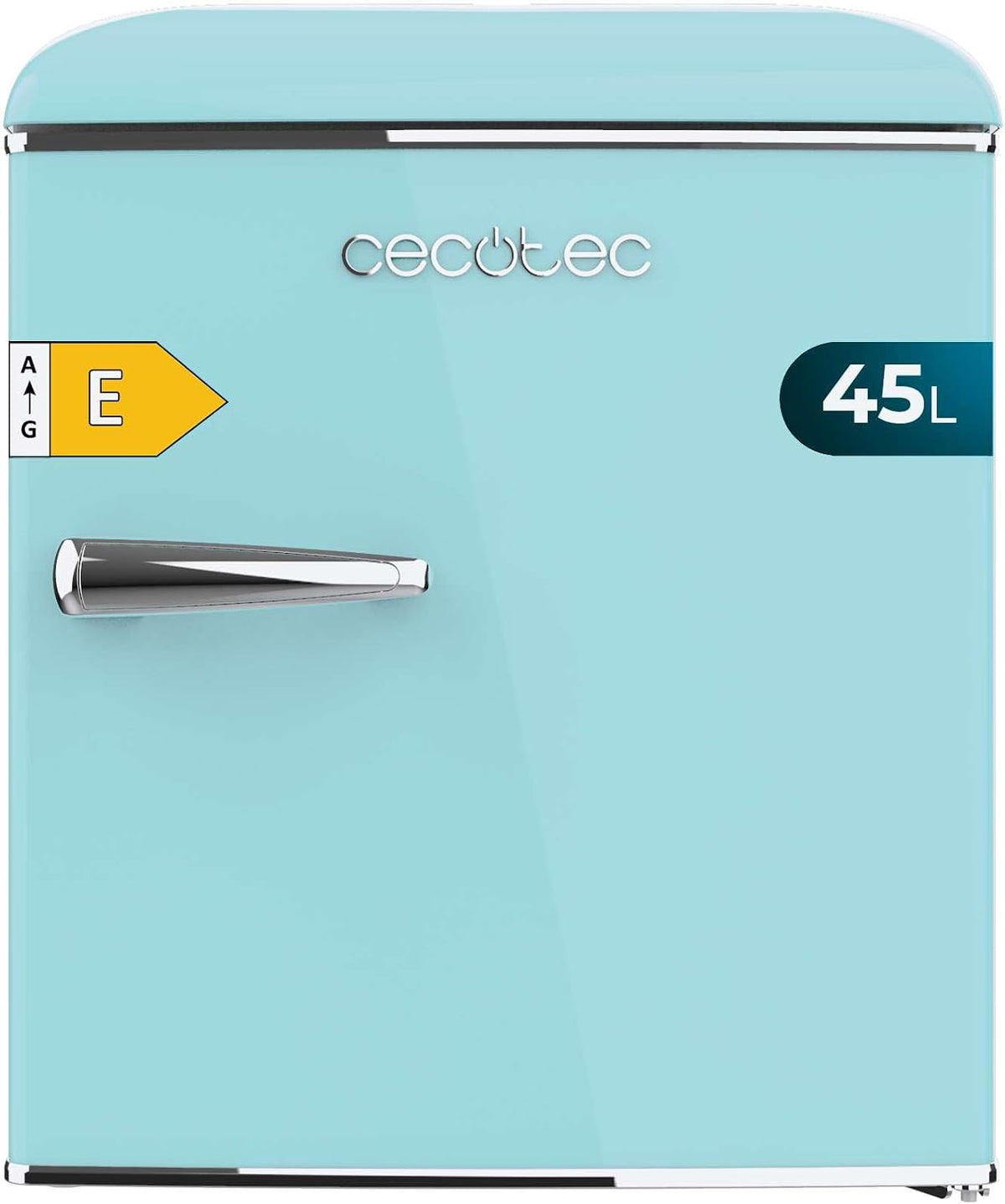Cecotec frigorífico mini, Azul, Clase Energética E, Icebox y Tirador Cromado