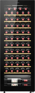 vinoteca CWC058, CANDY, WiFi, App hOn, Puerta Reversible, Tratamiento Anti-UV, Compresor Antivibraciones, Iluminación LED, Control Digital, 10 Baldas