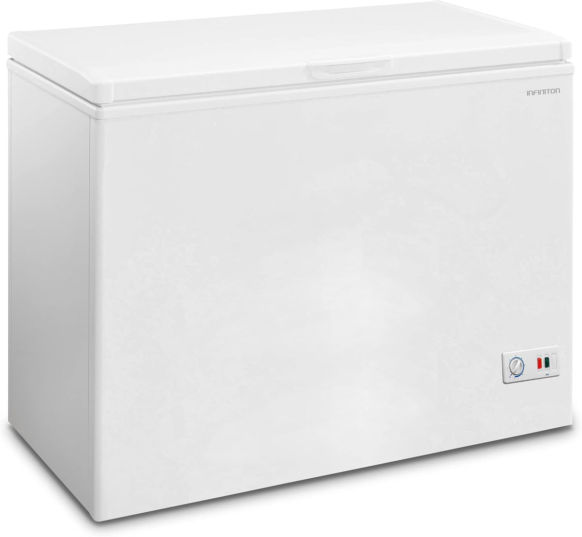 congelador horizontal CH-A291B, INFINITON ELECTRONICS, Infiniton CH-A291B - 285 Litros, Bajo Nivel de Ruido (42 dB), Sistema Cíclico, Blanco