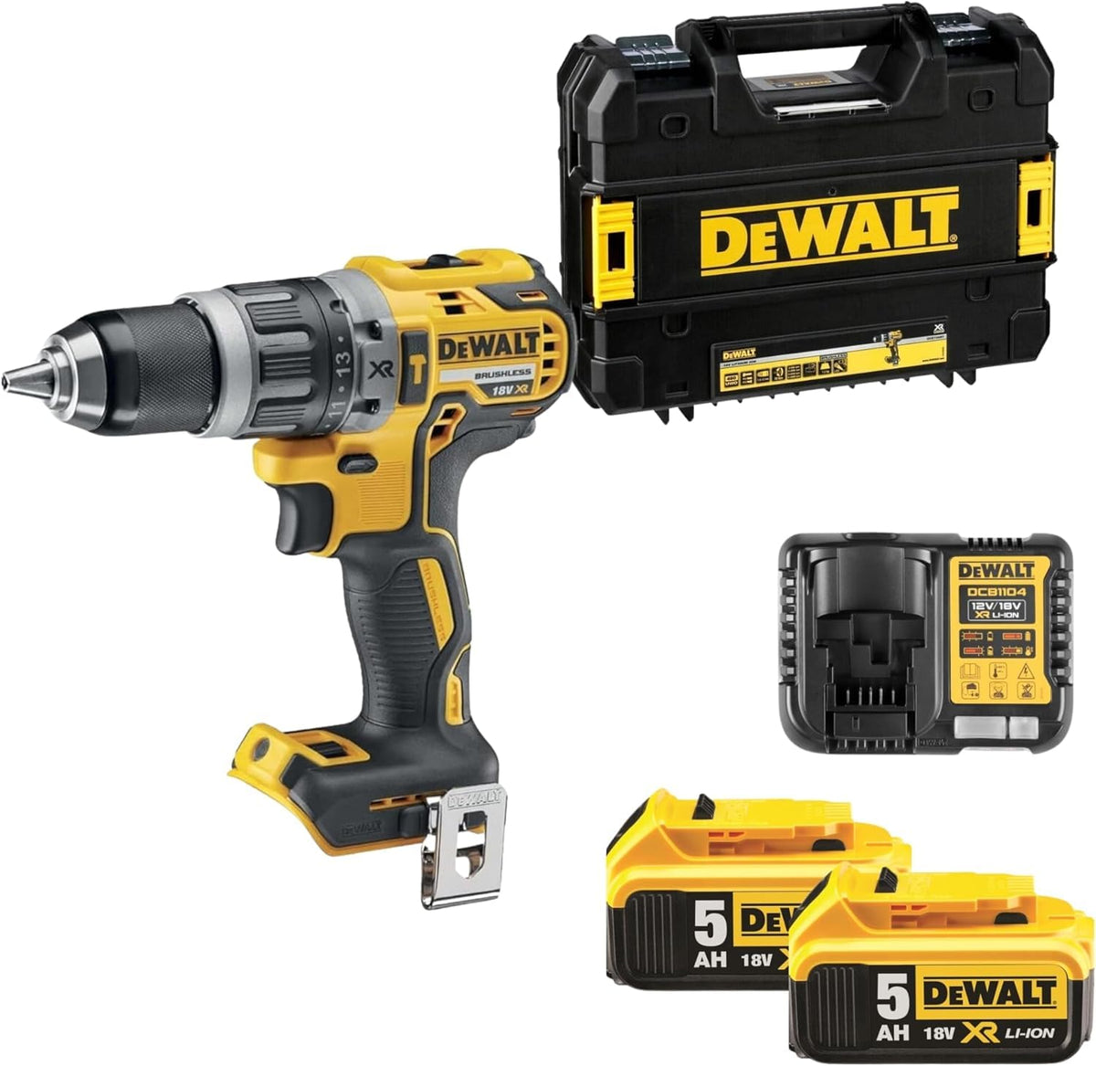 DEWALT DCD796P2-QW Taladro percutor