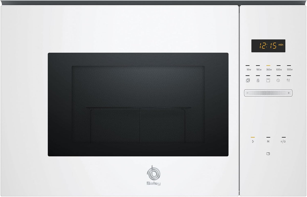microondas, Balay, 25 l, 8 recetas, Plato giratorio 31,5 cm, Aqualisis, Ap. lateral izquierda, Programación electrónica paro, Con grill