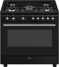 Smeg Cocinas independiente, Cucina gas Cx91Gmbl Concerto