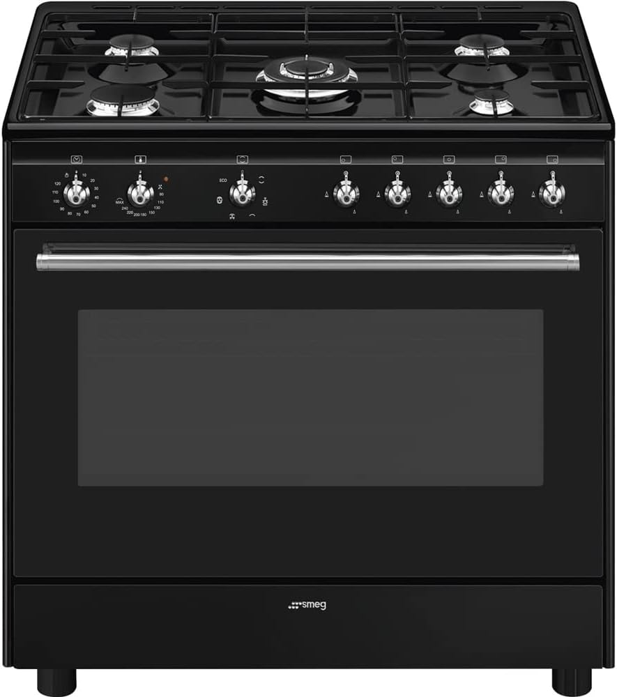 Smeg Cocinas independiente, Cucina gas Cx91Gmbl Concerto