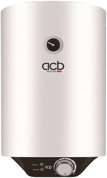 Calentadores eléctrico, ACB TERMOS, ACB Termo Eléctrico 50 L Vertical, Clase Energética B, con Termómetro y Regulador de Temperatura