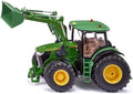 Tractore 7310R, Siku, Metal, Teledirigido con App móvil y Bluetooth, 6792, 1:32, Verde, Plástico, Tractor John Deere 7310R con Cargador Frontal