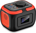 generador, SinKeu, 26400 mAh, Mini con Enchufe de 120 W 230 V CA, 12 V CC, Viajes, Puertos USB para teléfono móvil portátil, batería para Camping