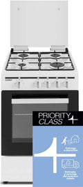 Cocinas independiente SCW41GB, SAUBER, 4 Quemadores