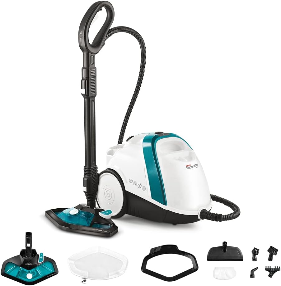 Limpiadoras de vapor, Polti, Vaporetto Smart 100 T, 8 Accessories Included