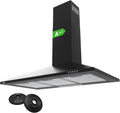 campana extractora CBCB9201, CIARRA, h Clase A++ Negro