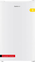 congelador vertical CCVH824W, Corbero, 60L, 3 Compartimentos, 4 Estrellas en retención frío, Descongelación Manual, Patas Niveladoras, Blanco