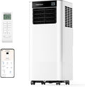 aire acondicionado portátil, Temprium, Climatizador 3 en 1, Silencioso <48 dB, Temporizador 24 H, Hasta 25 m2, Control App, Mando