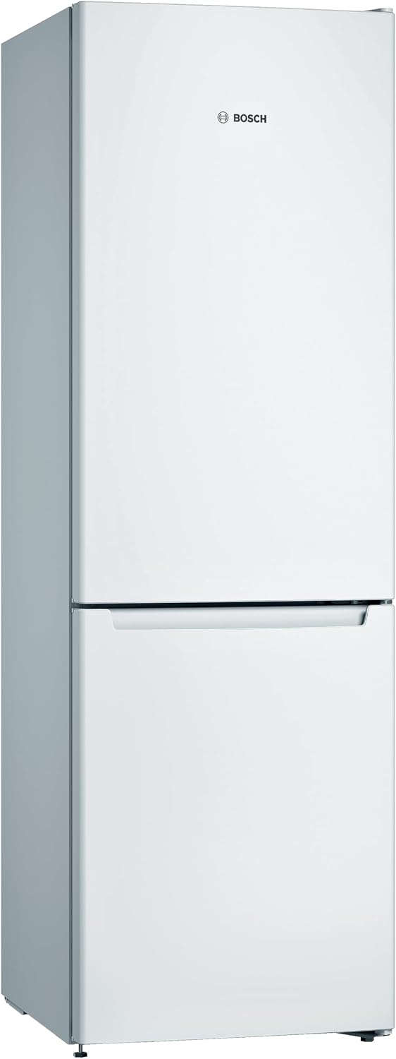 Bosch KGN36NWEA frigorífico combi, 60 cm, Serie 2, Alto 186, Lanzamiento 2024, NoFrost, Iluminación LED, MultiAirFlow, Blanco