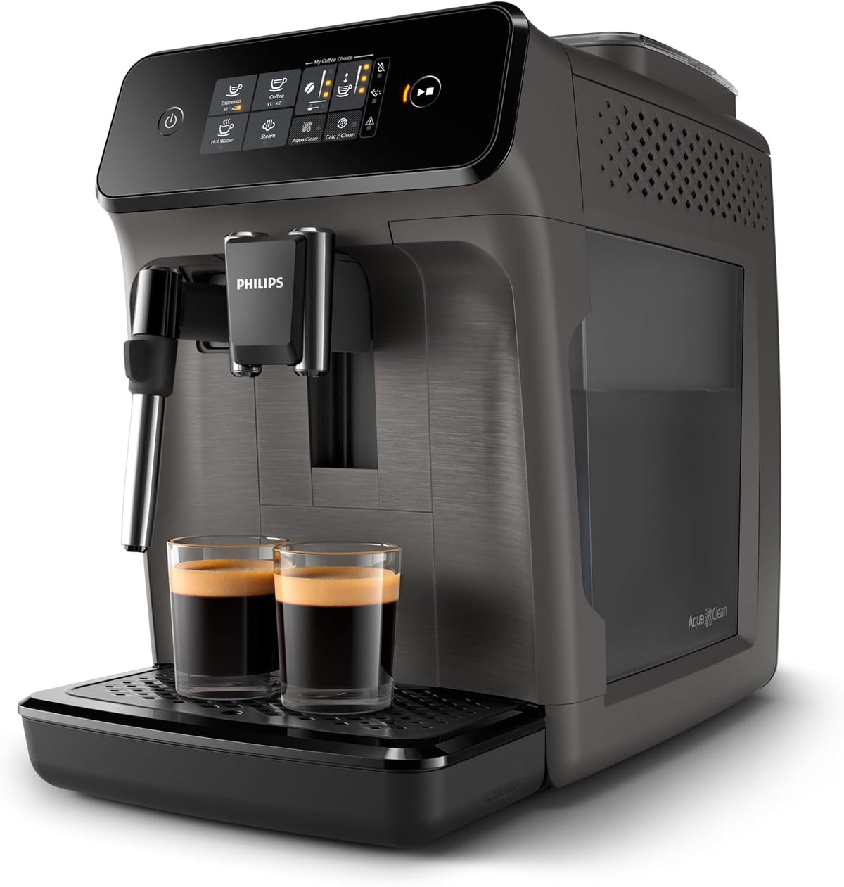PHILIPS EP1224 cafetera espresso, 00 - Pantalla táctil - Filtro AquaClean - Trituradora ajustable de 12 niveles