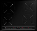 Placa, Teka, 4 Zonas de Cocción, Modelo IZC 64010 MSS, Touch Control Multislider, Power Plus, Stop & Go, Modo Silencio