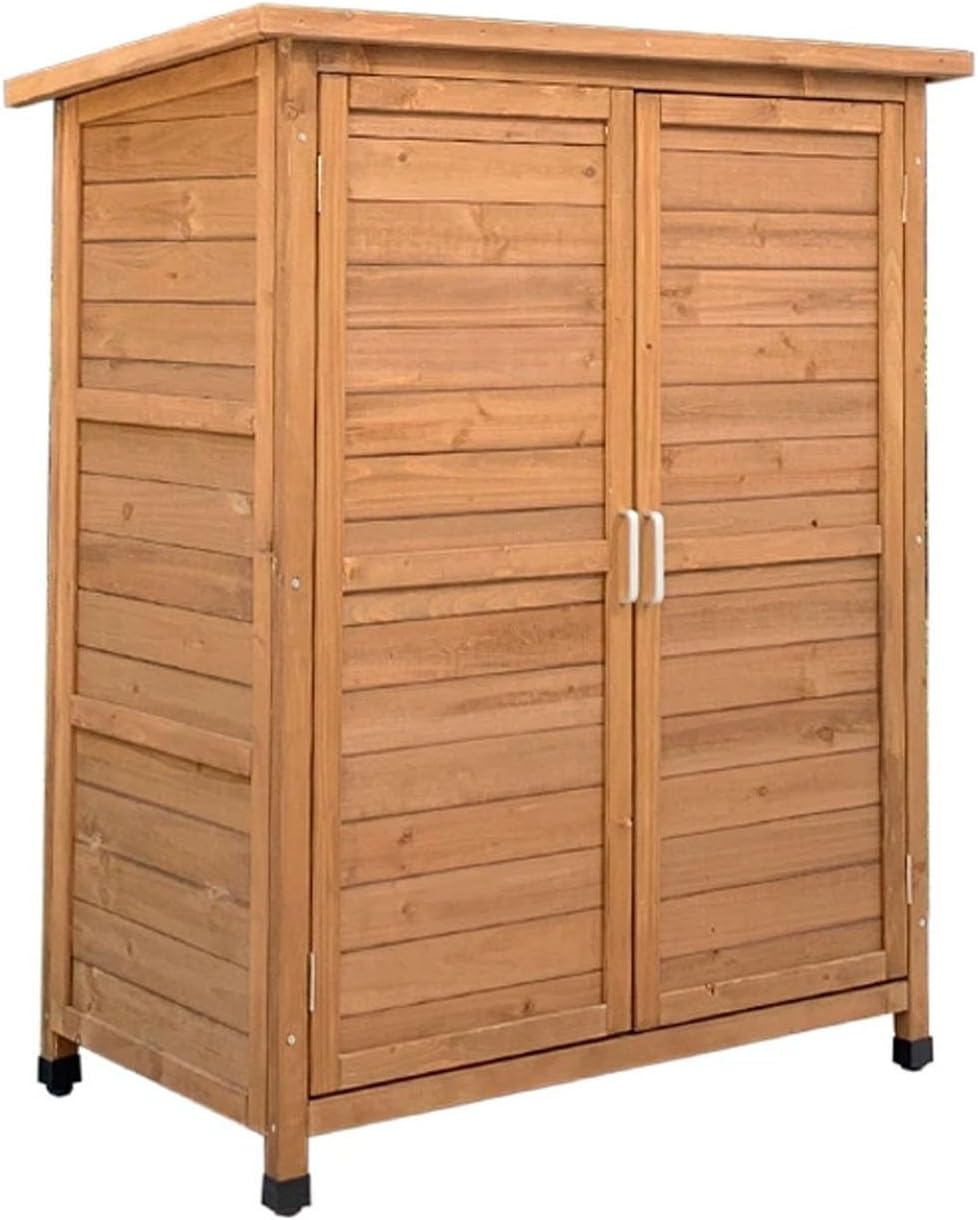 armario, Generic, de almacenamiento para exteriores, fácil de montar para patio, jardín y porche