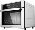 Cecotec freidora de aire, Horno Caliente Bake&Fry 3000 Touch Steel. 1600 W, 30 Litros, 9 Funciones, Convección, Pantalla Táctil, Acero Inoxidable