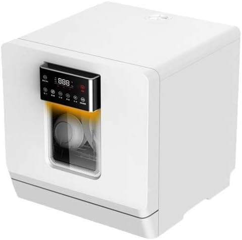 lavavajillas, TYQMYSM, portátil compacto – Limpieza profunda a 75 °C, uso de agua de 4.6 L, secado rápido (17.5, no requiere instalación