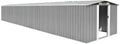cobertizo de jardín, Gecheer, Acero galvanizado Gris 257x779x181 cm, Cobertizo Jardin Exterior