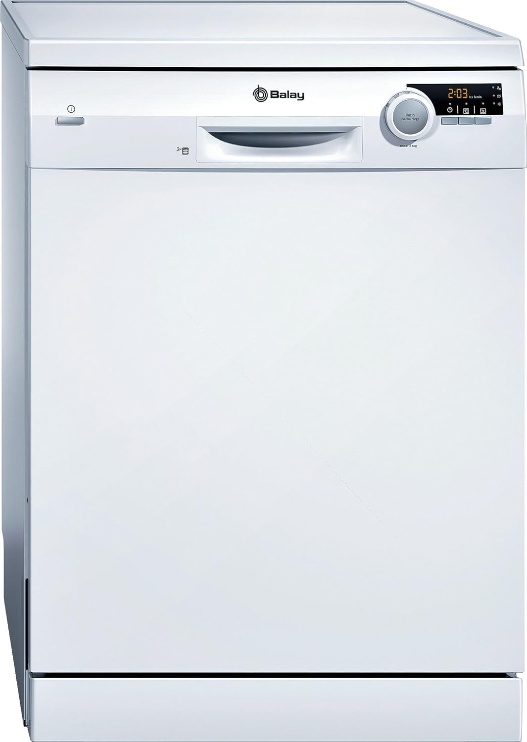 lavavajillas 3VS572BP, Balay, 13 Servicios, Libre Instalación, Silencioso, Blanco