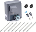 Ferretería para verja, CO-Z, 2 Control Remoto 280W Motor de Puerta Corredera para Puerta de Jardín, Garaje