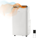 aire acondicionado portátil P12, EVVO, 12.000 BTU, Control Remoto y Temporizador 24h, 4 en 1, Hasta 26 m2. (Modelo: CLIMA P12 Frio y Calor), Clase A