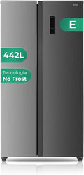frigorífico combi SA18901ENFX, SVAN, Frigorífico Americano 2 Puertas Inox SA18901ENFX. Capacidad 442 Litros, No Frost, Multi AirFlow