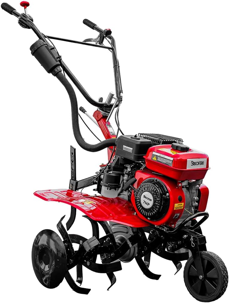 Aradora 210CC, Bricoferr, Motoazada Gasolina 210CC 7HP con Abre surcos
