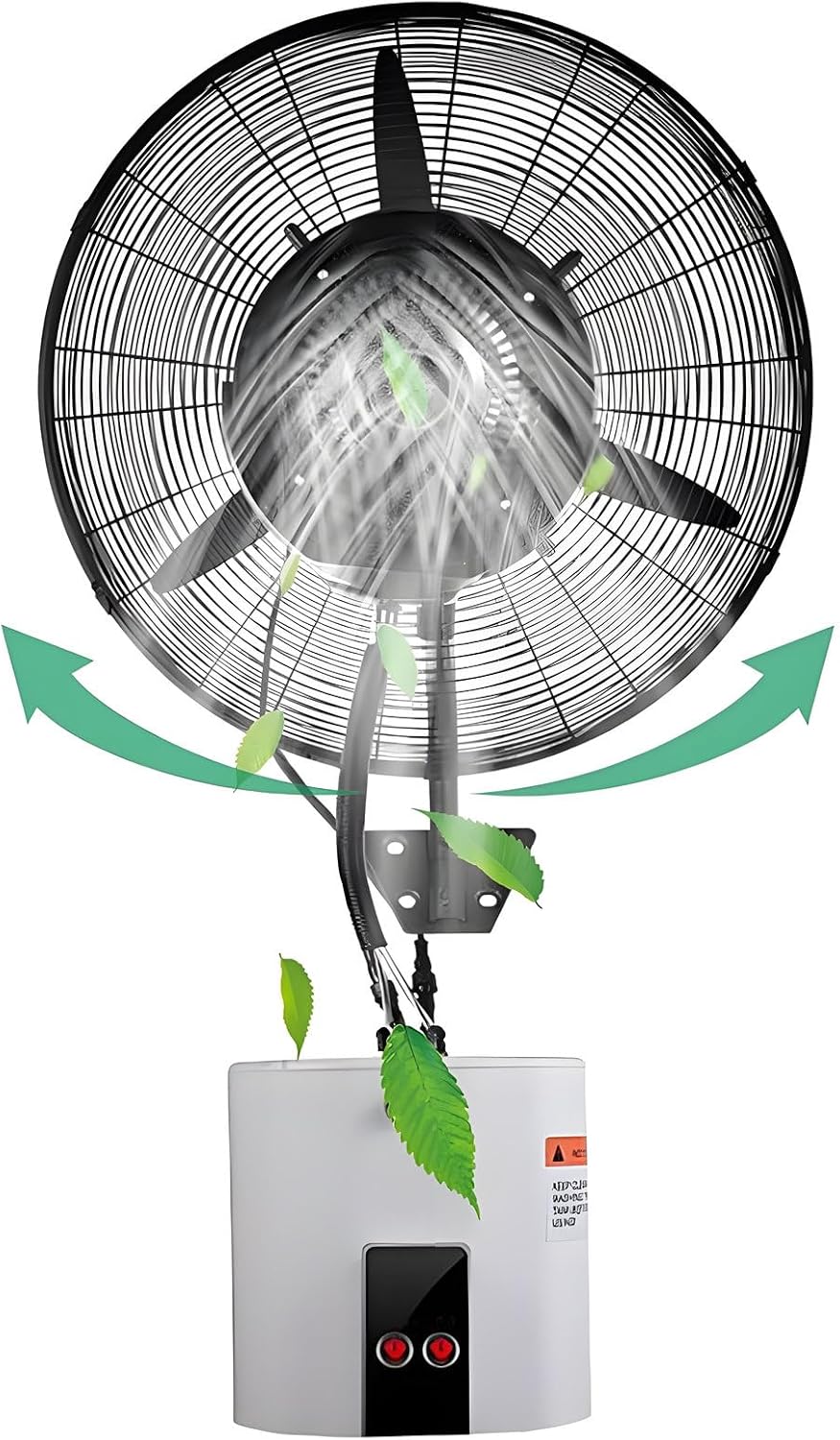 invernadero, asdchZen, Ventilador De Refrigeración Exterior Industrial Y Comercial Impermeable Para, Taller, 71 Cm, 28 Pulgadas, Garaje