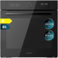 Cecotec AF316000 horno de pared, 81L Capacidad, 11 Funciones con Airfryer Master, 3D Cooking, Pizza Master, Steam Asisst, Steam EasyClean, Defrost