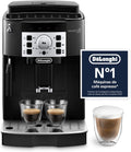 De'Longhi ECAM22 cafetera, De'Longhi Magnifica S – Perfetto Superautomática, Espumador de Leche manual, Espresso y Cappuccino, Negro (ECAM22.110.B)