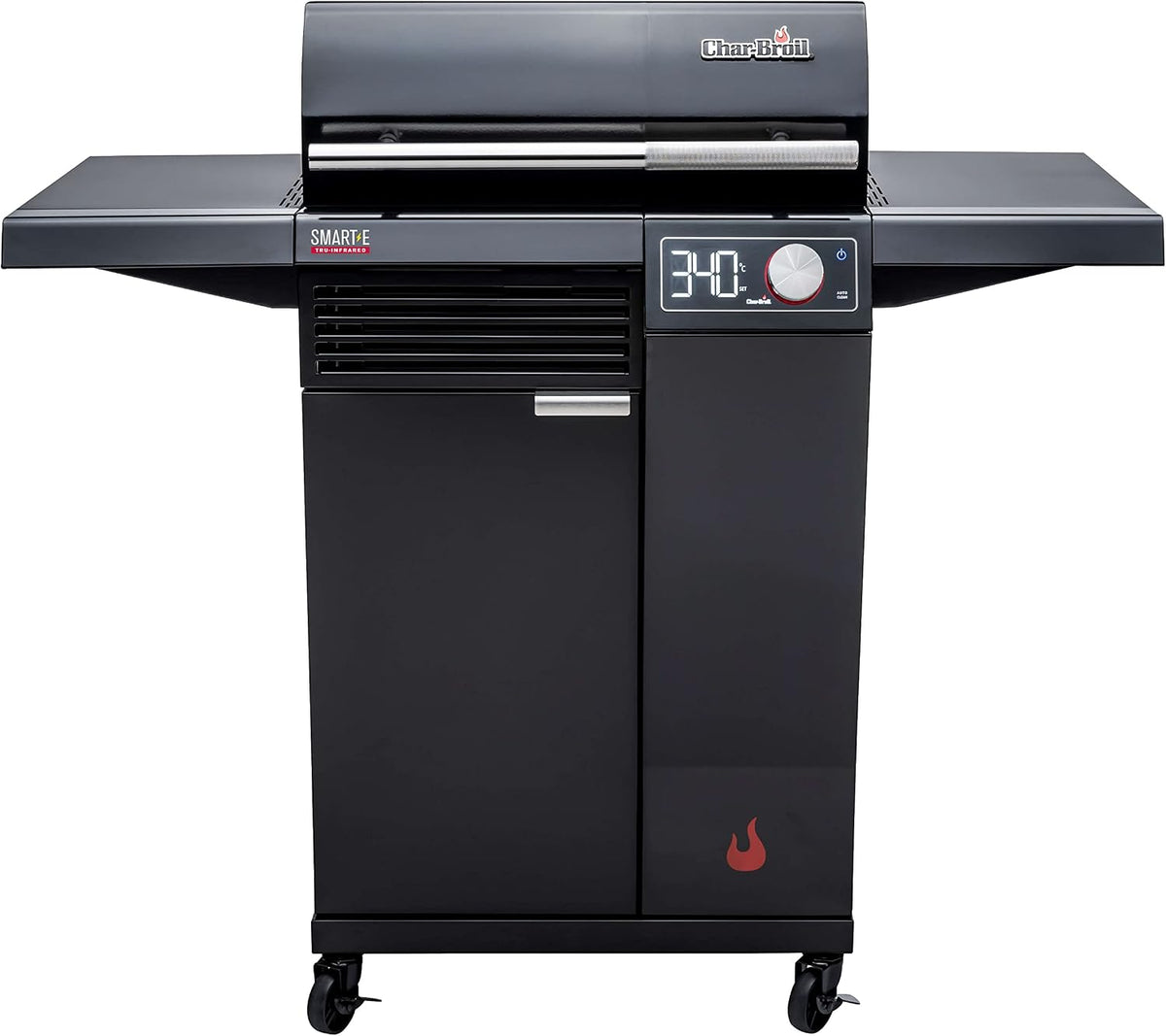 Parrillas eléctricas de exterior, Charbroil, función de limpieza - Óptimo para cocinar al aire libre, jardín y patio, control preciso de temperatura