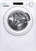 lavadora 14102DE, CANDY, Smart CS 14102DE, 1-S, 1400 RPM, 15 Ciclos, 5 Rápidos, Inicio Diferido 24H, Pantalla Digital y Mando, Tecnología NFC, Blanco