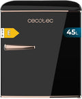 Cecotec frigorífico mini, Negro, Clase Energética E, Icebox y Tirador Cromado