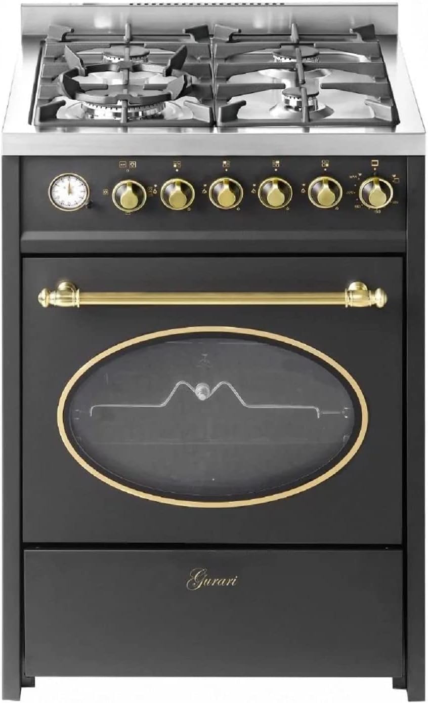 barbacoa de gas, Gurari, Range Cooker, Cajón con cochecito, Control de gas, destornillador. Gas natural, gas propano