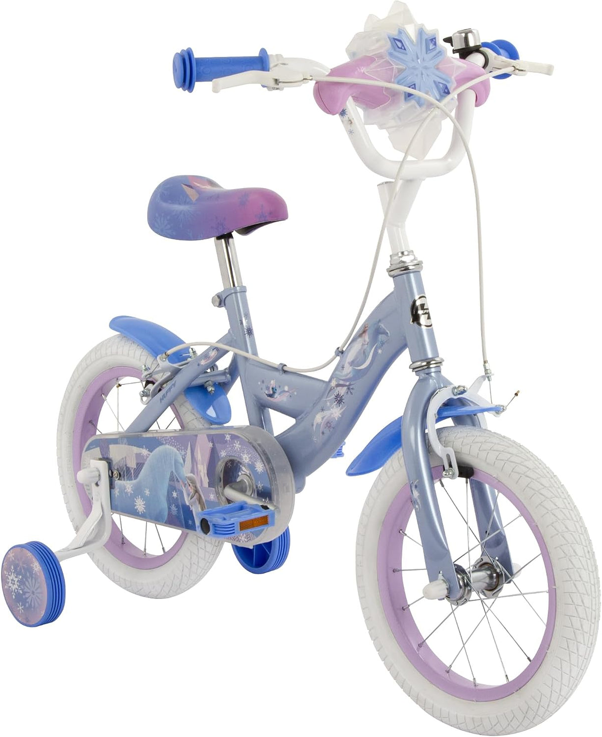 Bicicletas urbanas para niño, Huffy, 4-6 años, Disney Frozen 14' Inch Bicicleta para niños