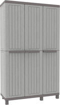 armario, Terry, C-Wood 102a, Multifunción 3 Puertas con 2 Compartimentos separados. 102x39x170 cm
