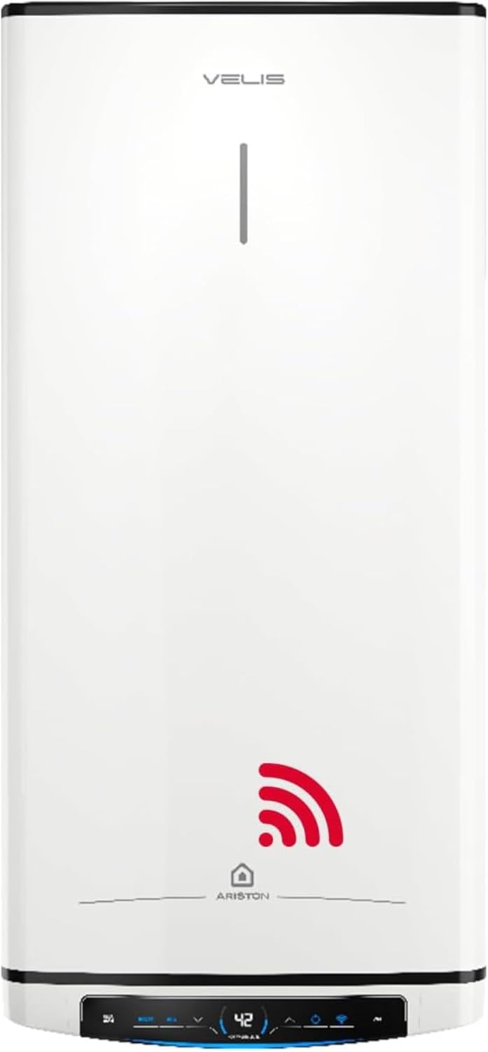 Calentadores eléctrico, Ariston, Velis Pro Wifi (ex.DUO 5 Fleck) - Termo Eléctrico 50 Litros Multiposición, Calentamiento Rápido