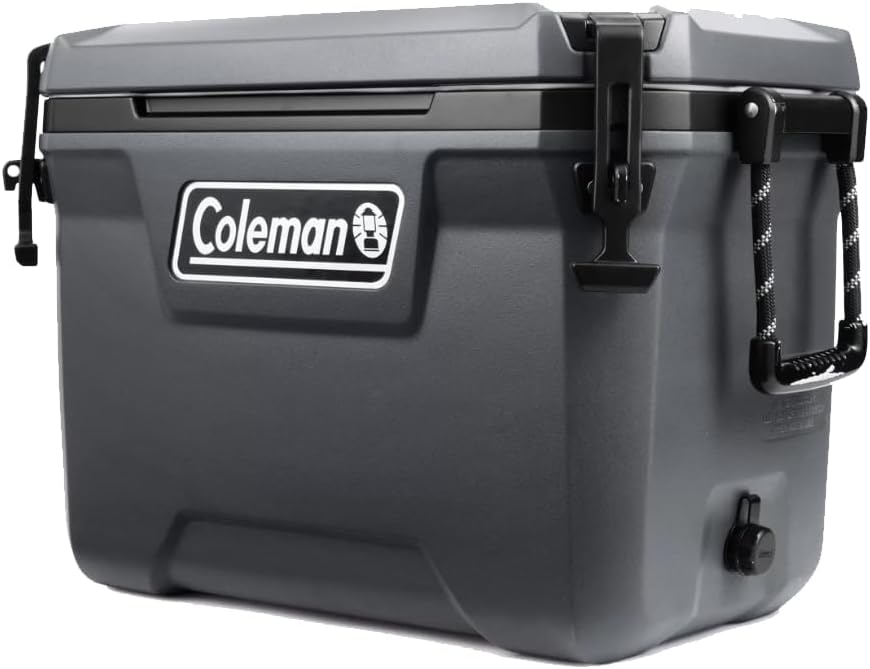 nevera portátil, Coleman, Mantiene el Hielo hasta Durante 5 días, Convoy Nevera rígida Resistente con Aislamiento, Aislamiento de Espuma Completo