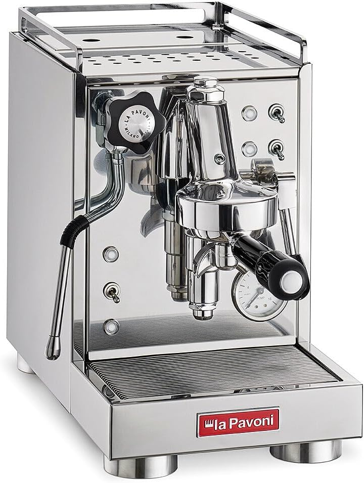 cafetera, La Pavoni, Mini Cellini Plata