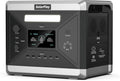generador Q2501, Cellplay, SolarPlay Q2501 Estación de Energía Portátil 2160 Wh, 2400 W Batería LiFeP04 Carga Completa Rápida 2h vía, Emergencia